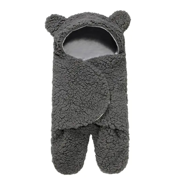 Baby Bear Sleeping Bag in Gray
